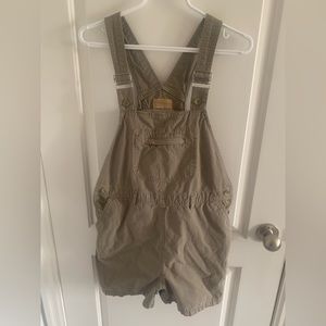 Vintage Green Overalls Size M